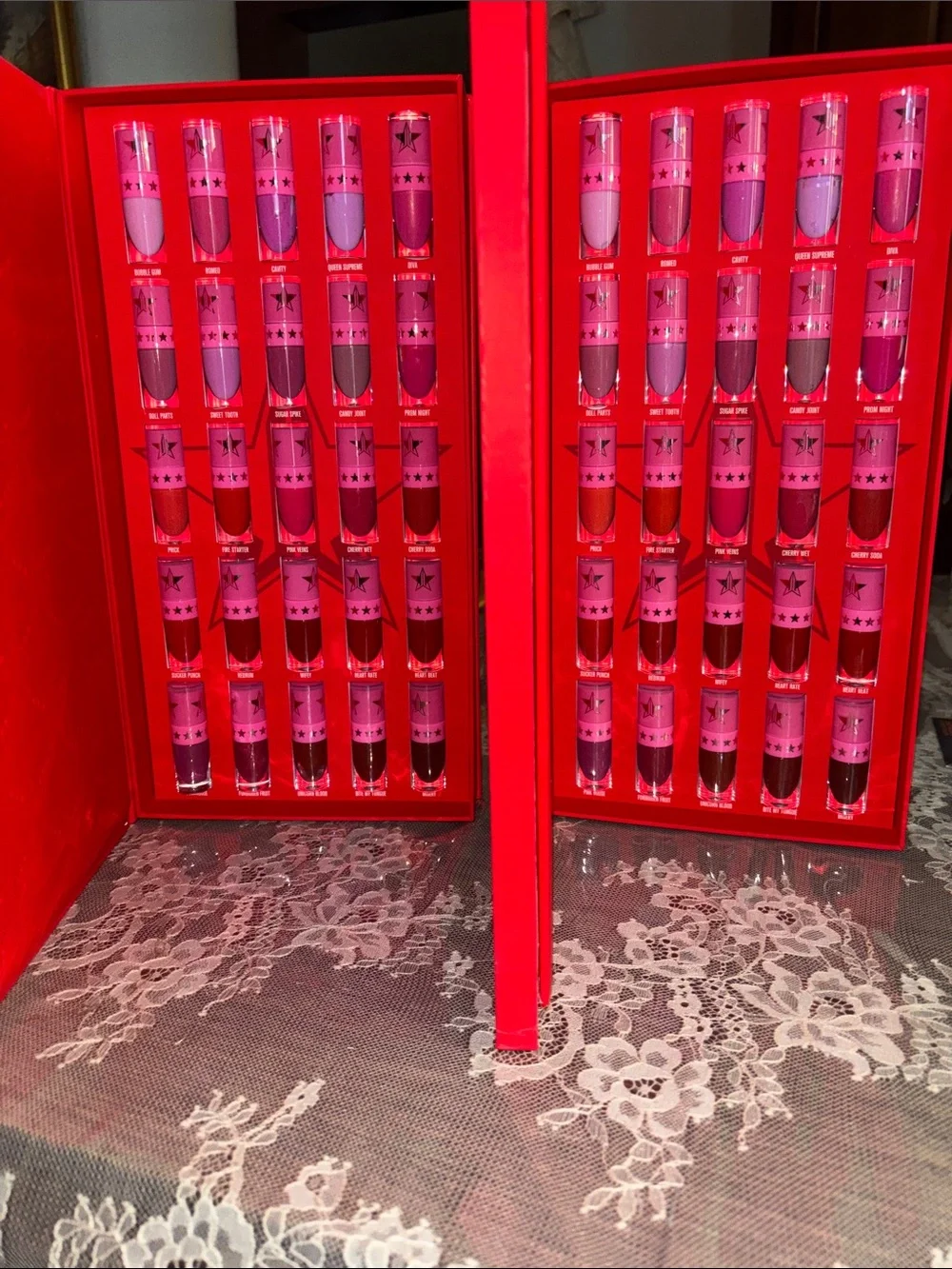 Jeffree Star  Blood Sugar Liquid Lipstick Vault limited edition 2 vaults sets
